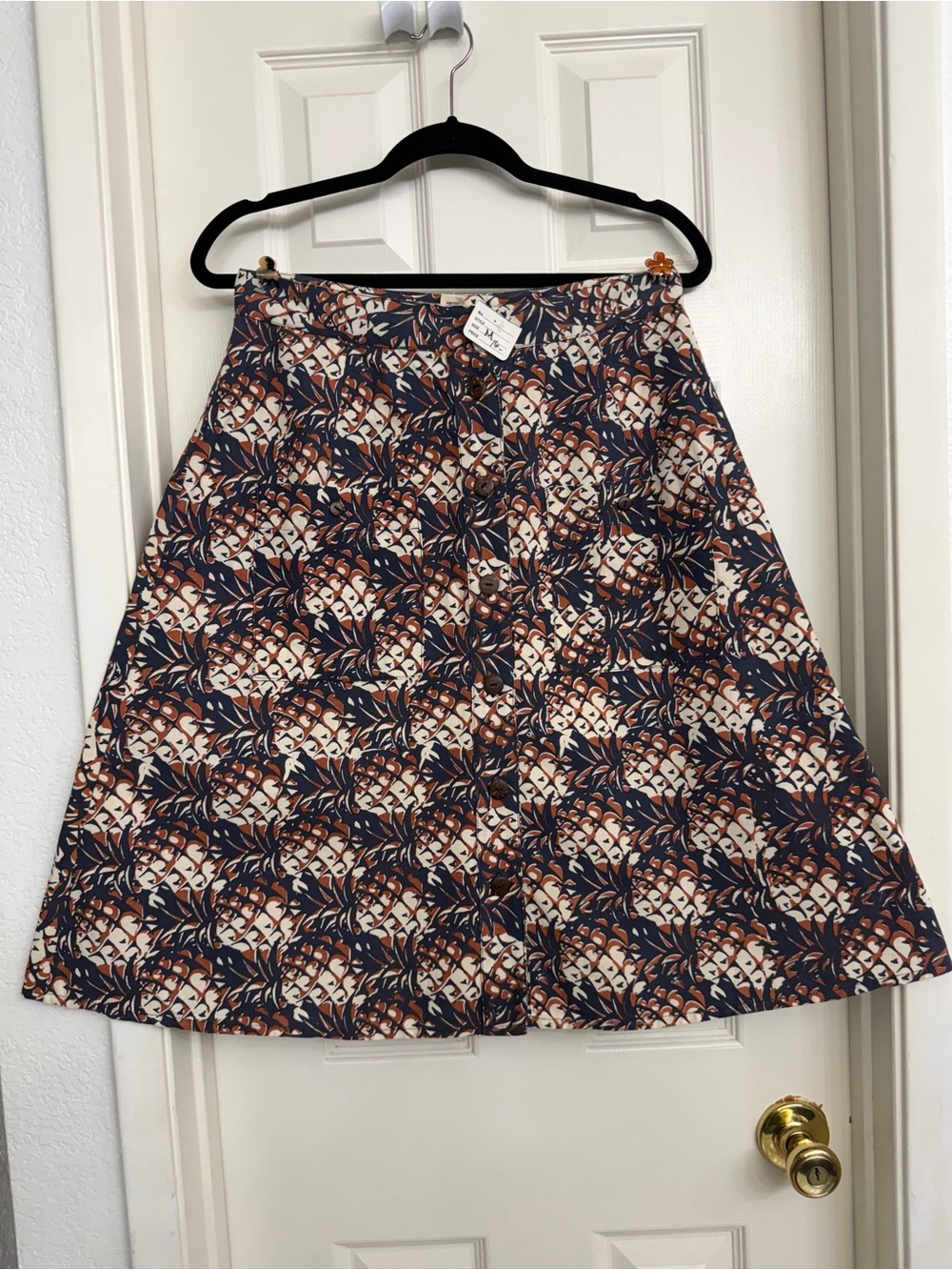 Mata Traders Printed A-Line High-Waisted Boho Skirt 100% Cotton